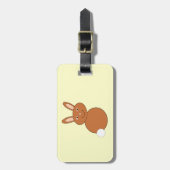 Happy Easter Bunny Custom Luggage Tag Gepäckanhänger (Vorderseite vertikal)