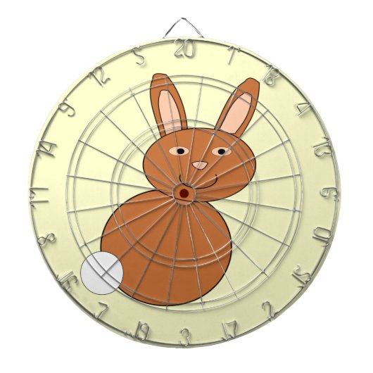 Happy Easter Bunny Dart Board Dartscheibe (vorne)