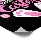 Happy easter bunny easter egg hunt squad easterHap Poster (Ecke)