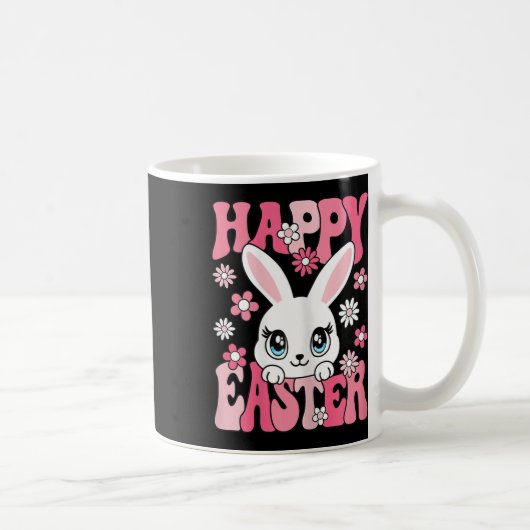 Happy Easter Bunny Easter Rabbit Frauen Mädchen Ki Kaffeetasse (Rechts)