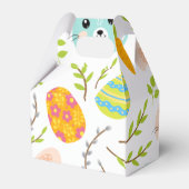Happy Easter Bunny Eggs, Spring Pattern Gift Geschenkschachtel (Rückseite)