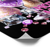 Happy Easter Bunny Favorite Hot Mess Niedlich Mart Poster (Ecke)