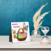"HAPPY EASTER" BUNNY FOTOPLATTE (InSitu)