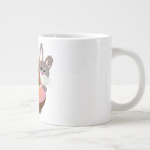 "HAPPY EASTER" BUNNY Jumbo-Tasse (Rechts)