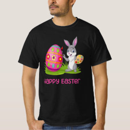 Happy Easter Bunny - Liebe Coloring- T-Shirt