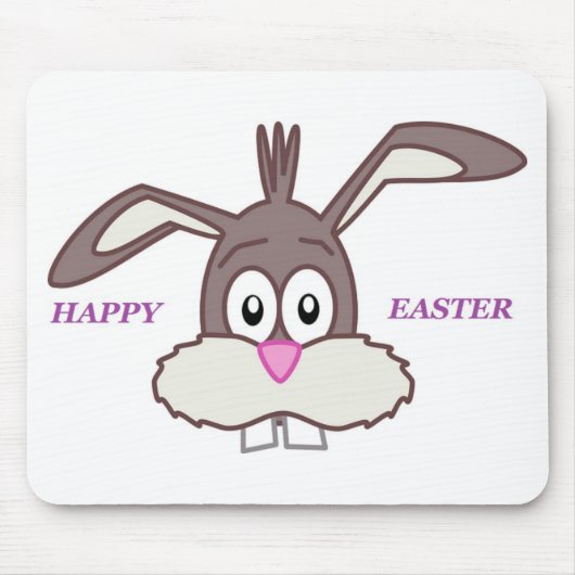 "HAPPY EASTER" BUNNY MOUSEPAD (Vorne)