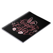 Happy Easter Bunny Notebook - Niedliches Spring Jo Notizblock (Linke Seite)