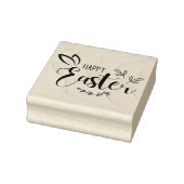 Happy Easter Bunny Oars Script Rubber Briefmarke Gummistempel (Stempel)