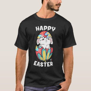 Happy Easter Bunny Ostereier Funny Boys Girls Kind T-Shirt