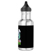 Happy Easter Bunny Pixel Game  Edelstahlflasche (Rechts)