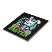 Happy Easter Bunny Pixel Game  Fliese (Seite)