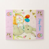 Happy Easter Bunny Puzzle (Horizontal)