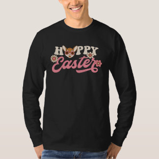Happy Easter Bunny Rabbit Face  Easter Day T-Shirt