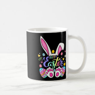 Happy Easter Bunny Rabbit Face Funny Ostertag Wo Kaffeetasse