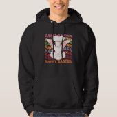 Happy Easter Bunny Rainbow Rabbit Chef Easter Egg  Hoodie (Vorderseite)
