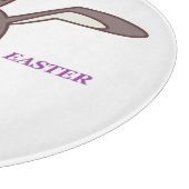 "HAPPY EASTER" BUNNY SCHNEIDEBRETT (Ecke)