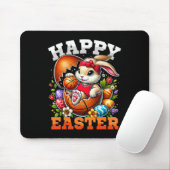 Happy Easter Bunny Sketch Funny Easter Sketch Lieb Mousepad (Mit Mouse)