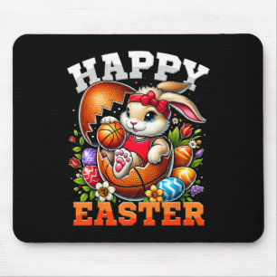 Happy Easter Bunny Sketch Funny Easter Sketch Lieb Mousepad