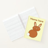Happy Easter Bunny Spiral Notebook Notizbuch (Innenseite)