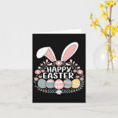 Happy Easter Bunny Spring Easter Easter Easter Fra Karte (Gelbe Blume)