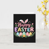 Happy Easter Bunny Spring Easter Easter Easter Fra Karte (Gelbe Blume)
