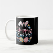Happy Easter Bunny Spring Easter Egg Easter Shirts Kaffeetasse (Links)
