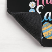 Happy Easter Bunny Spring Easter Egg Easter Shirts Mousepad (Ecke)