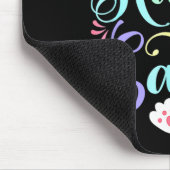 Happy Easter Bunny Spring Ostereier Osterfeier Shi Mousepad (Ecke)