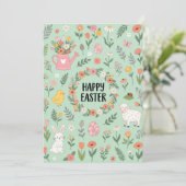 Happy Easter Card  Feiertagskarte (Stehend Vorderseite)