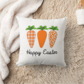 Happy Easter Carrot Cute Easter T-Shirt Kissen (Decke)
