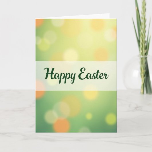 Happy Easter Celebration Card Karte (Vorderseite)