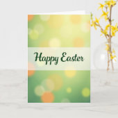 Happy Easter Celebration Card Karte (Gelbe Blume)