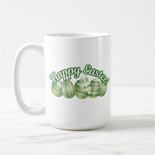 Happy Easter Coffee Mug Kaffeetasse (Links)