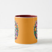 Happy Easter – Colorful Spring Design - caneca Tasse (Zentrum)
