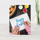 Happy Easter Creation Card Karte (Vorderseite)