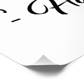 Happy Easter creepy wishes spooky bunny Poster (Ecke)