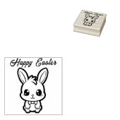🐰Happy Easter Custom Bunny Blessings Gummistempel (Stempel)
