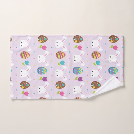 Happy Easter Cute Egg Decoration, Easter Holiday Handtuch (Handtuch)