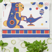 Happy Easter Cute Personalized add your text Geschirrtuch (Gefaltet)