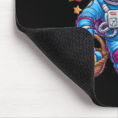 Happy Easter Day Bunny Egg Astronaut Space Boys Gi Mousepad (Ecke)