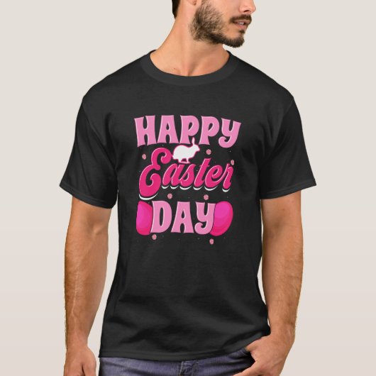 Happy Easter Day Bunny Family Matching T-Shirt (Vorderseite)