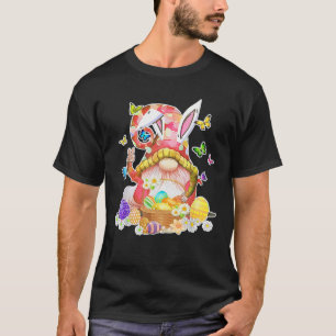 Happy Easter Day Bunny Gnome Ostereier Jagen an T-Shirt