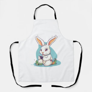 Happy Easter Day Egg Bunny Funny Gamer Boys Kinder Schürze