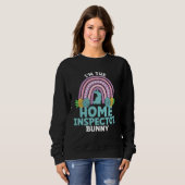 Happy Easter Day I m the Home Inspector Bunny Sweatshirt (Vorne ganz)