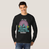 Happy Easter Day I m the Home Inspector Bunny T-Shirt (Vorne ganz)