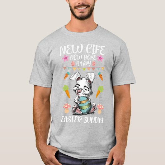 Happy Easter Day T - Shirt Design (Vorderseite)