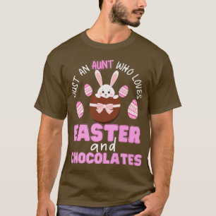Happy Easter Day Tante Ostereier und Bunnies Fan E T-Shirt