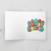 Happy Easter Dog Feiertagskarte (Innenseite)