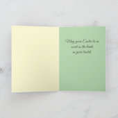 Happy Easter, dog Karte (Innenseite)