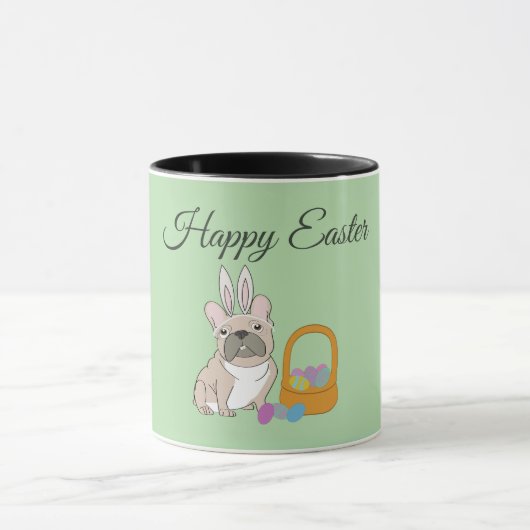 Happy Easter, dog Tasse (Zentrum)